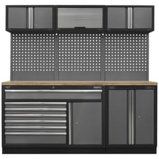 Sealey Superline Pro MSS Wood Worktop Storage System 