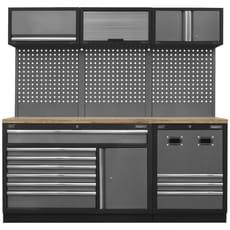 Sealey Superline Pro MSS Wood Worktop Storage Combo