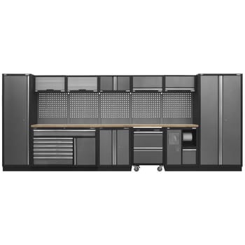 Sealey Superline Pro MSS Wood Worktop Storage Combo
