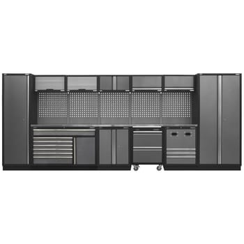Sealey Superline Pro MSS Stainless Steel Worktop Storage Combo