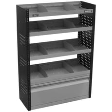 Sealey Superline Pro MSS Flat Shelf Van Storage System 