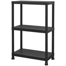 Sealey 3 Shelf Plastic Racking Shelving Unit