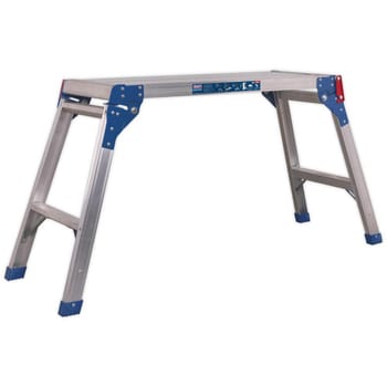 Sealey Aluminium 2 Step Hop Up Work Platform