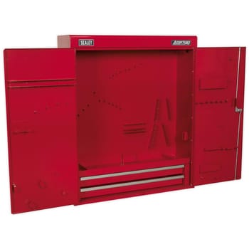 Sealey American Pro Wall Mounting 2 Drawer Tool Cabinet
