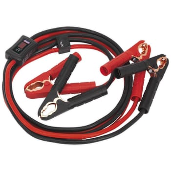 Sealey Booster Cable Jump Leads with Electronics Protection