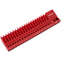 Sealey Magnetic 10mm Hex Shank Screwdriver Bit Storage Rack 