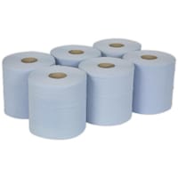 Sealey Blue 2 Ply Paper Towel Wiping Roll 