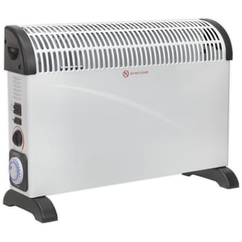 Sealey CD2005TT Electric Turbo Fan Convector Heater with Timer
