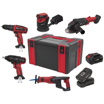 Sealey CP20V 20v Cordless 5 Piece Power Tool Kit