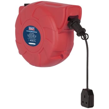 Sealey Wall Mount Cable Extension Reel 240v