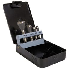 Sealey 4 Piece Deburring Countersink Bit Set