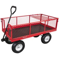 Sealey Pneumatic Tyre Platform Trolley Truck