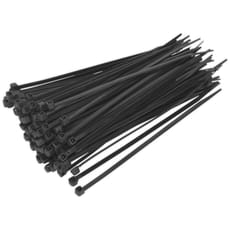 Sealey Black Cable Ties