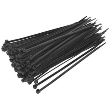 Sealey Black Cable Ties