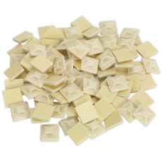 Sealey Self Adhesive Cable Tie Mounts White
