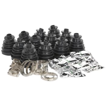 Sealey Universal Stretch CVJ Boot Pack of 12