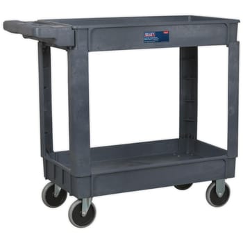 Sealey Heavy Duty 2 Shelf Composite Trolley
