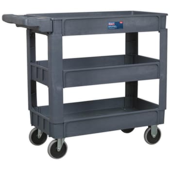 Sealey Heavy Duty 3 Shelf Composite Trolley