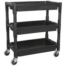 Sealey 3 Shelf Heavy Duty Composite Trolley