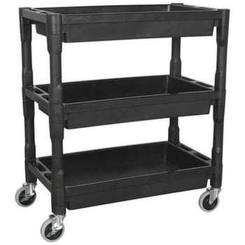 Sealey 3 Shelf Heavy Duty Composite Trolley