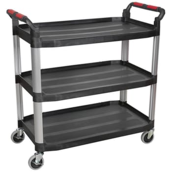 Sealey 3 Shelf Composite Workshop Trolley