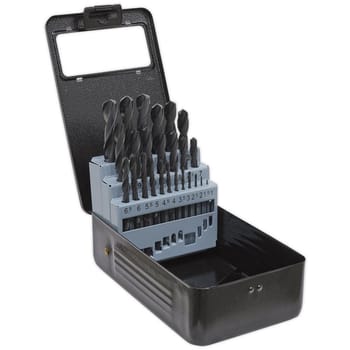 Sealey 25 Piece HSS Drill Bit Set