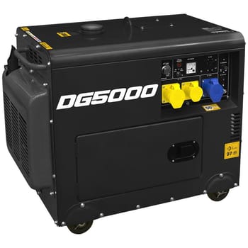 Sealey DG5000 4 Stroke Diesel Generator 5 Kva