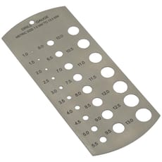 Sealey Drill Bit Size Gauge Metric