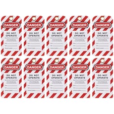 Sealey Lockout Safety Tags