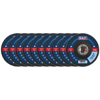 Sealey Zirconium Abrasive Flap Disc