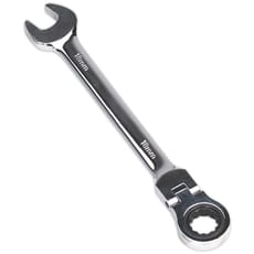 Sealey Flexible Head Ratchet Combination Spanner Metric