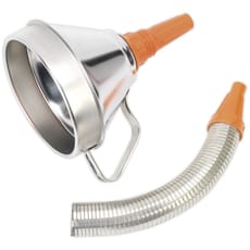 Sealey Funnel Metal Flexible Spout and Filter