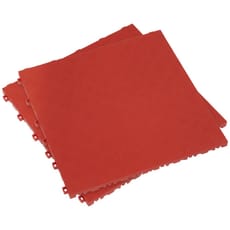 Sealey Anti Slip Polypropylene Floor Tile Red