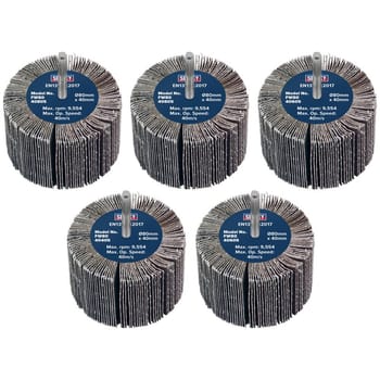 Sealey Flap Wheels Pack Of 5
