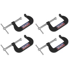 Sealey 4 Piece Junior G Clamp Set