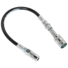 Sealey 1/8" BSP Quick Release Rubber Delivery Hose and 4 Jaw Connector for Grease Guns