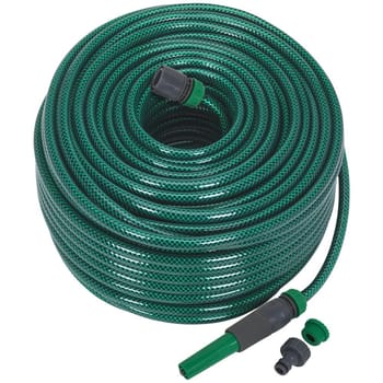 Sealey Garden Hose Pipe with Fittings