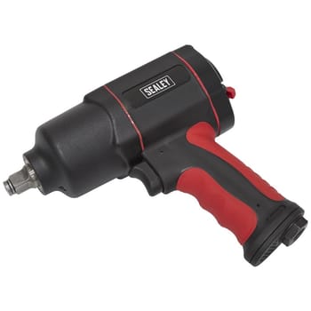 Sealey GSA6006 Twin Hammer Composite Air Impact Wrench 1/2" Drive