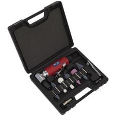 Sealey 15 Piece Air Die Grinder 90° Angle Kit