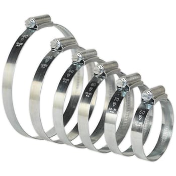 Sealey 26 Piece High Grip Hose Clip Assortment