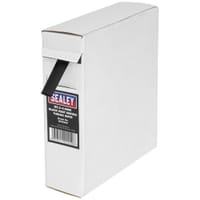 Sealey Heat Shrink Tubing Roll Black 