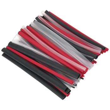 Sealey 72 Piece Adhesive Lined Heat Shrink Tubing Assortment