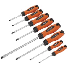 Sealey 8 Piece Hi Vis Screwdriver Set