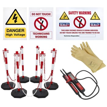 Sealey High Voltage Maintenance Kit for Electric and Hybrid Vehicles