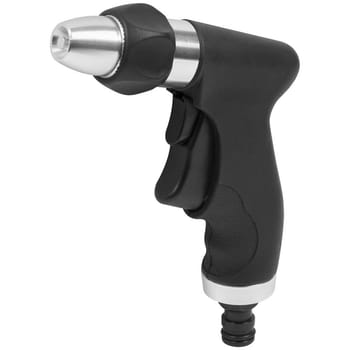 Sealey Soft Grip Adjustable Spray Gun for Garden Hose Pipes