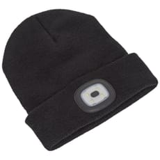 Sealey SMD LED USB Rechargeable Beanie Hat