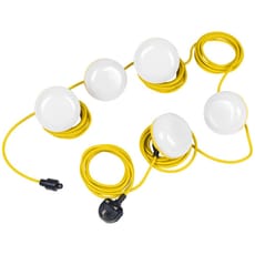 Sealey 5 LED Festoon Lighting Kit on 15 Metre Cable