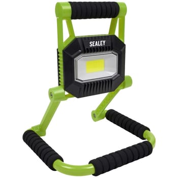 Sealey LEDFL10W COB LED Rechargeable Fold Flat Floodlight