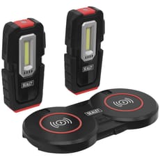 Sealey 2 Piece Inspection Light Set with Wireless Charging Base
