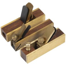 Sealey 3 Piece Mini Block, Bullnose and Scraper Plane Set